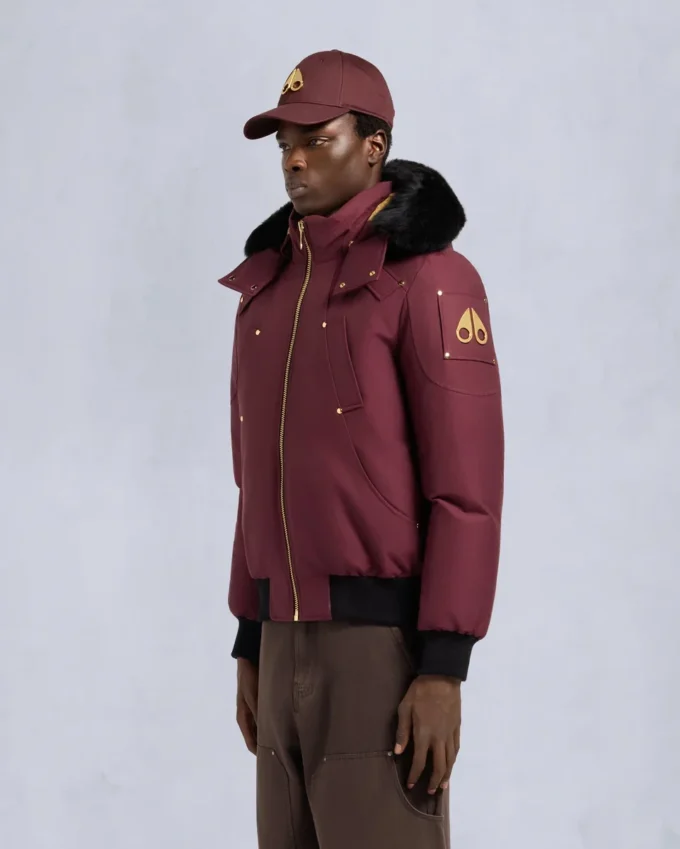 Ballistic Bomber mit Original-Lammfellbesatz aus der Gold-Serie Ballistic Bomber mit Original-Lammfellbesatz aus der Gold-Serie