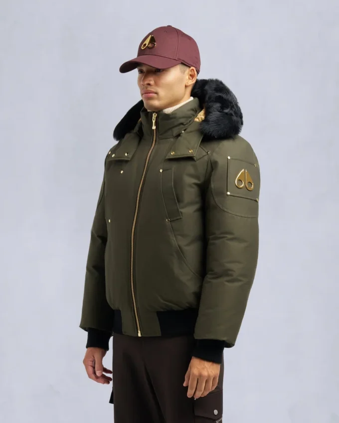 Ballistic Bomber mit Original-Lammfellbesatz aus der Gold-Serie Ballistic Bomber mit Original-Lammfellbesatz aus der Gold-Serie