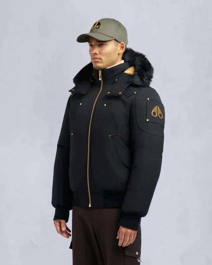 Ballistic Bomber mit Original-Lammfellbesatz aus der Gold-Serie Ballistic Bomber mit Original-Lammfellbesatz aus der Gold-Serie