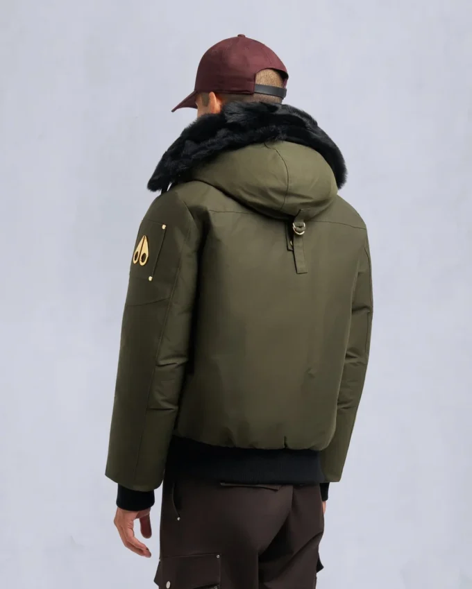 Ballistic Bomber mit Original-Lammfellbesatz aus der Gold-Serie Ballistic Bomber mit Original-Lammfellbesatz aus der Gold-Serie