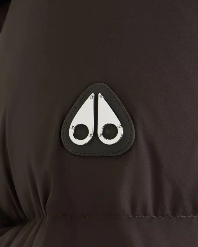 Belle Dune Kurze Daunenjacke mit Lammfellbesatz Belle Dune Kurze Daunenjacke mit Lammfellbesatz