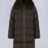 Belle Dune Long Shearling Trim Puffer Belle Dune Long Shearling Trim Puffer