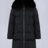 Belle Dune Long Shearling Trim Puffer Belle Dune Long Shearling Trim Puffer