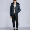 Bomberjacke mit Cloud-Shearling-Besatz Bomberjacke mit Cloud-Shearling-Besatz