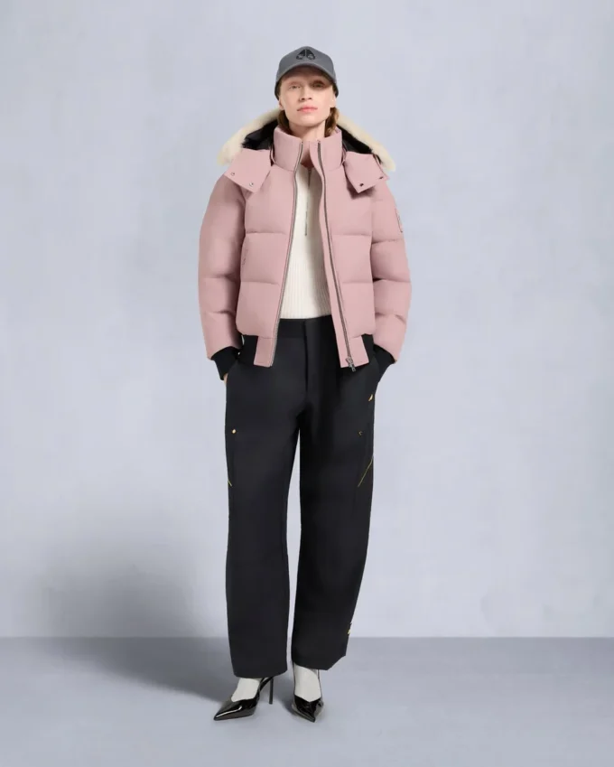 Bomberjacke mit Cloud-Shearling-Besatz Bomberjacke mit Cloud-Shearling-Besatz
