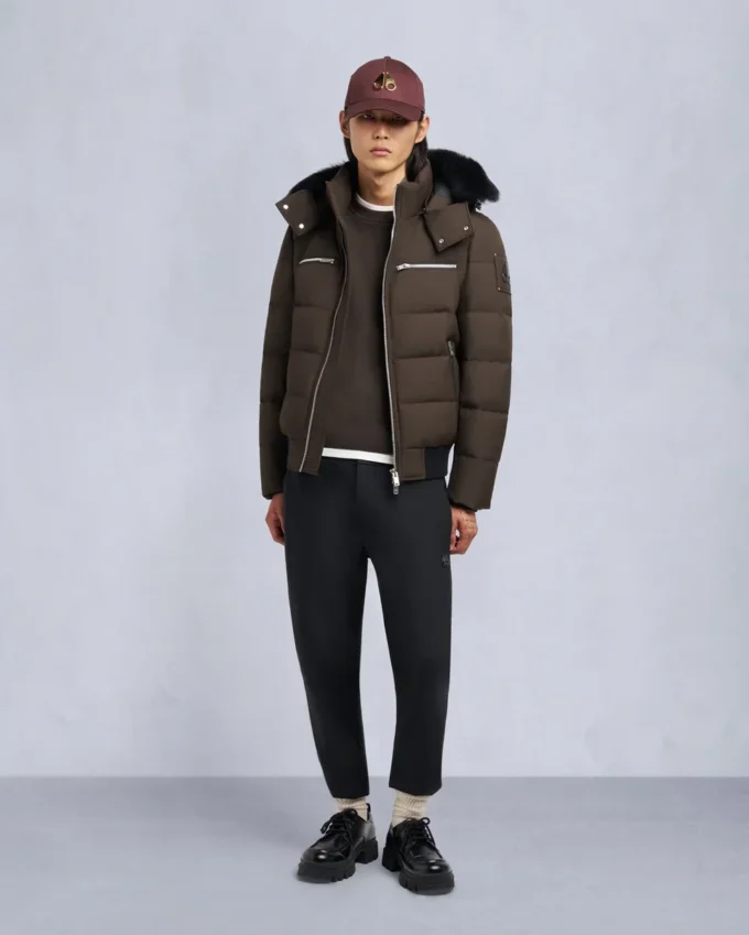 Bomberjacke mit Cloud-Shearling-Besatz Bomberjacke mit Cloud-Shearling-Besatz