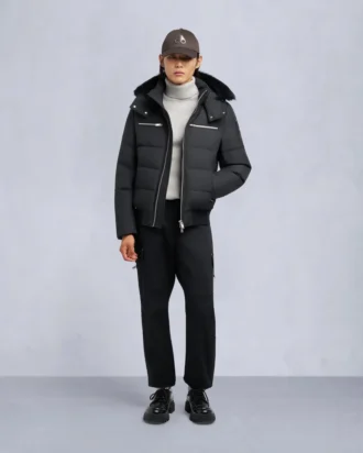 Bomberjacke mit Cloud-Shearling-Besatz