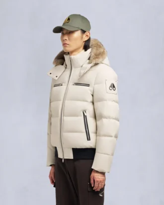 Bomberjacke mit Cloud-Shearling-Besatz