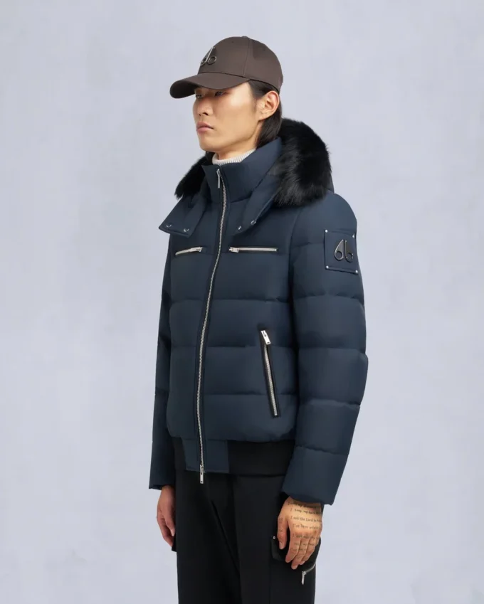Bomberjacke mit Cloud-Shearling-Besatz Bomberjacke mit Cloud-Shearling-Besatz