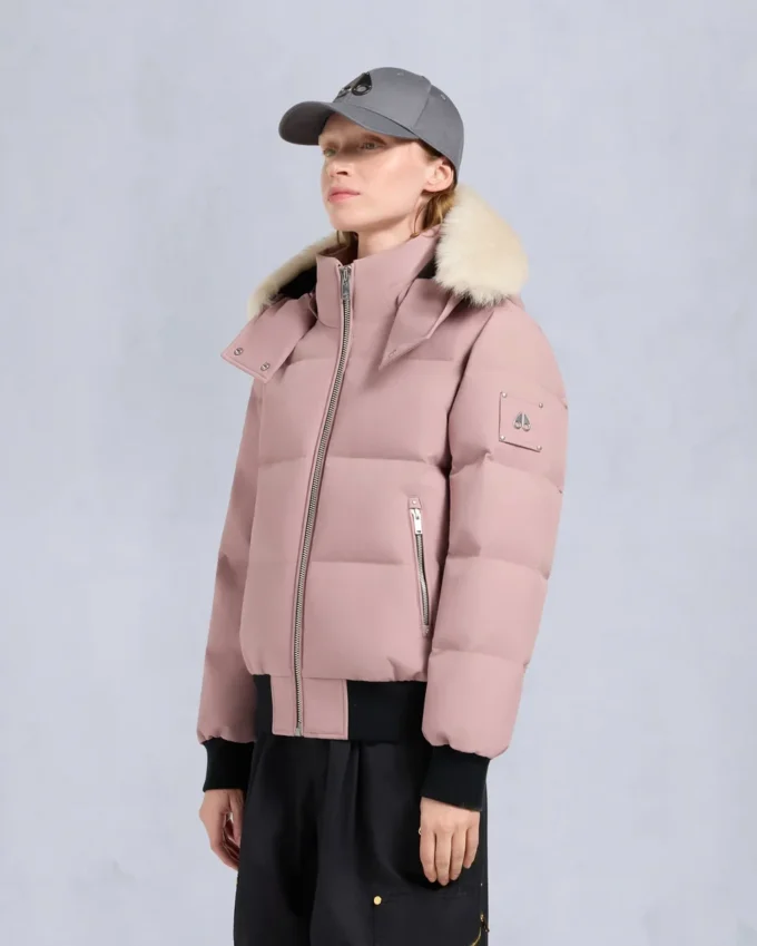 Bomberjacke mit Cloud-Shearling-Besatz Bomberjacke mit Cloud-Shearling-Besatz