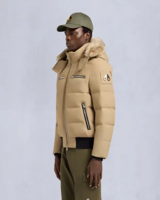 Bomberjacke mit Cloud-Shearling-Besatz