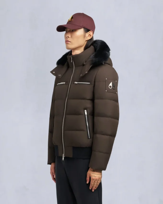 Bomberjacke mit Cloud-Shearling-Besatz Bomberjacke mit Cloud-Shearling-Besatz