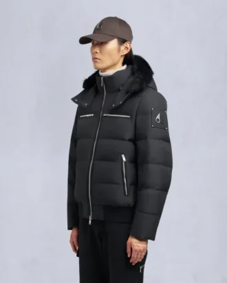Bomberjacke mit Cloud-Shearling-Besatz
