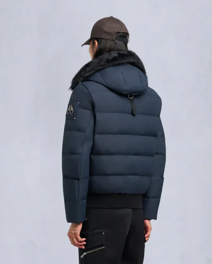 Bomberjacke mit Cloud-Shearling-Besatz Bomberjacke mit Cloud-Shearling-Besatz