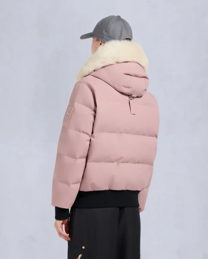 Bomberjacke mit Cloud-Shearling-Besatz Bomberjacke mit Cloud-Shearling-Besatz