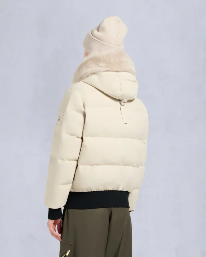 Bomberjacke mit Cloud-Shearling-Besatz Bomberjacke mit Cloud-Shearling-Besatz