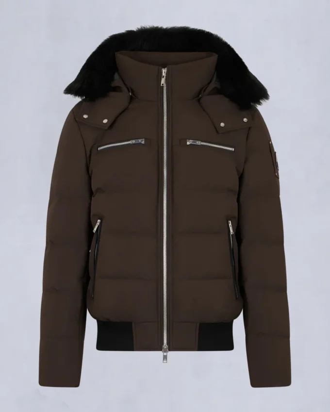 Bomberjacke mit Cloud-Shearling-Besatz Bomberjacke mit Cloud-Shearling-Besatz