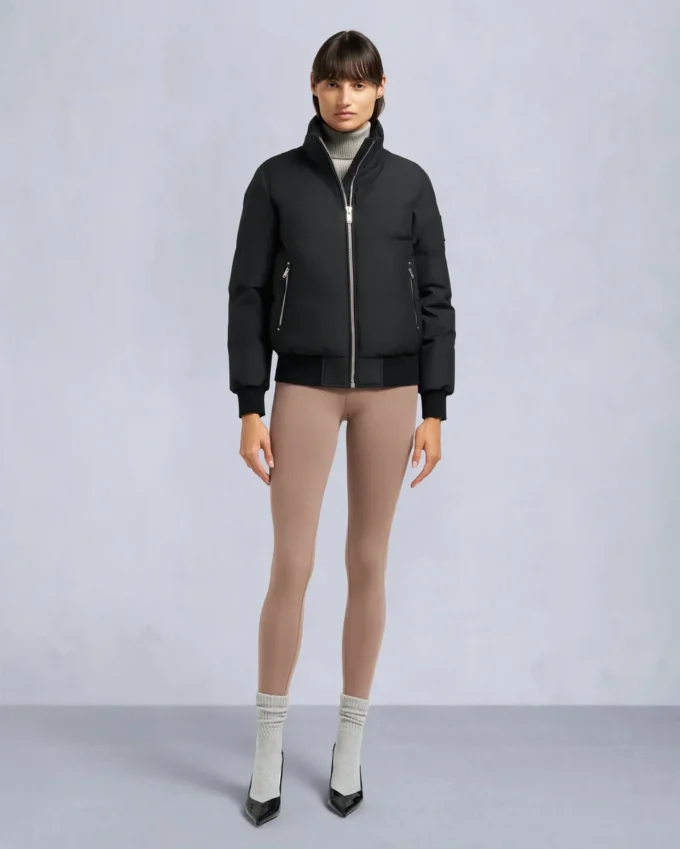 Bomberjacke mit Cloud-Shearling-Besatz Bomberjacke mit Cloud-Shearling-Besatz