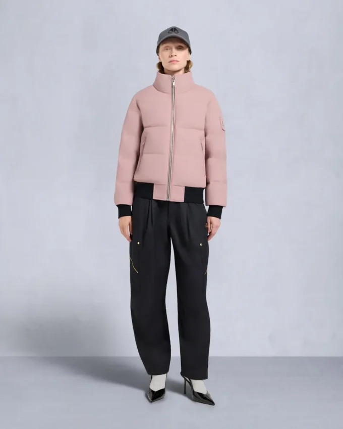 Bomberjacke mit Cloud-Shearling-Besatz Bomberjacke mit Cloud-Shearling-Besatz