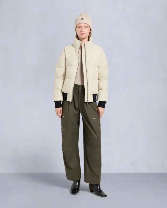 Bomberjacke mit Cloud-Shearling-Besatz Bomberjacke mit Cloud-Shearling-Besatz