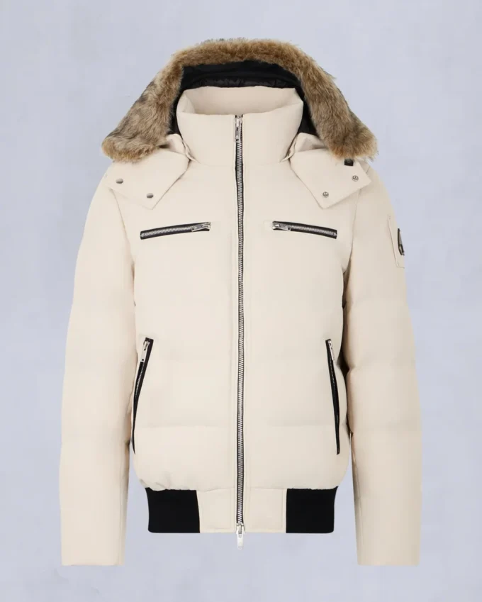 Bomberjacke mit Cloud-Shearling-Besatz Bomberjacke mit Cloud-Shearling-Besatz
