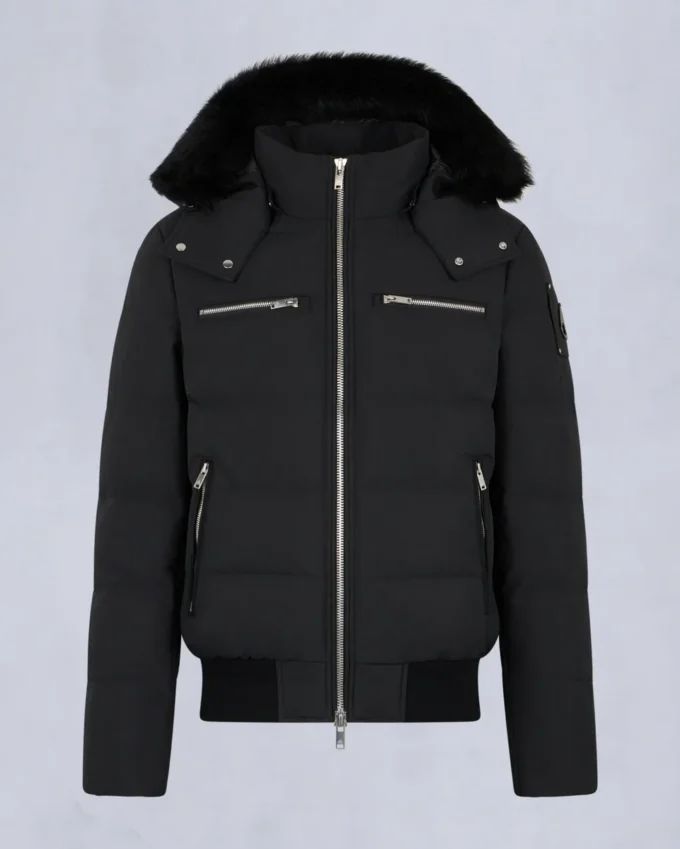 Bomberjacke mit Cloud-Shearling-Besatz Bomberjacke mit Cloud-Shearling-Besatz