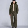 Bomberjacke mit Gold Series Logan-Lammfellbesatz Bomberjacke mit Gold Series Logan-Lammfellbesatz