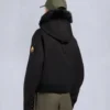 Bomberjacke mit Gold Series Logan-Lammfellbesatz Bomberjacke mit Gold Series Logan-Lammfellbesatz