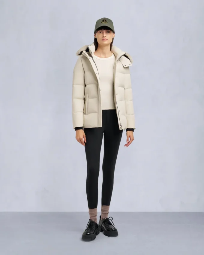 Cloud Shearling Trim 3Q Jacke Cloud Shearling Trim 3Q Jacke