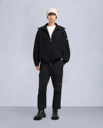 Colson-Pullover mit durchgehendem Reißverschluss