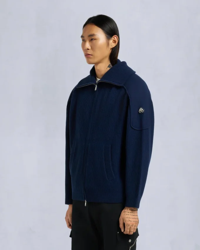 Colson-Pullover mit durchgehendem Reißverschluss Colson-Pullover mit durchgehendem Reißverschluss