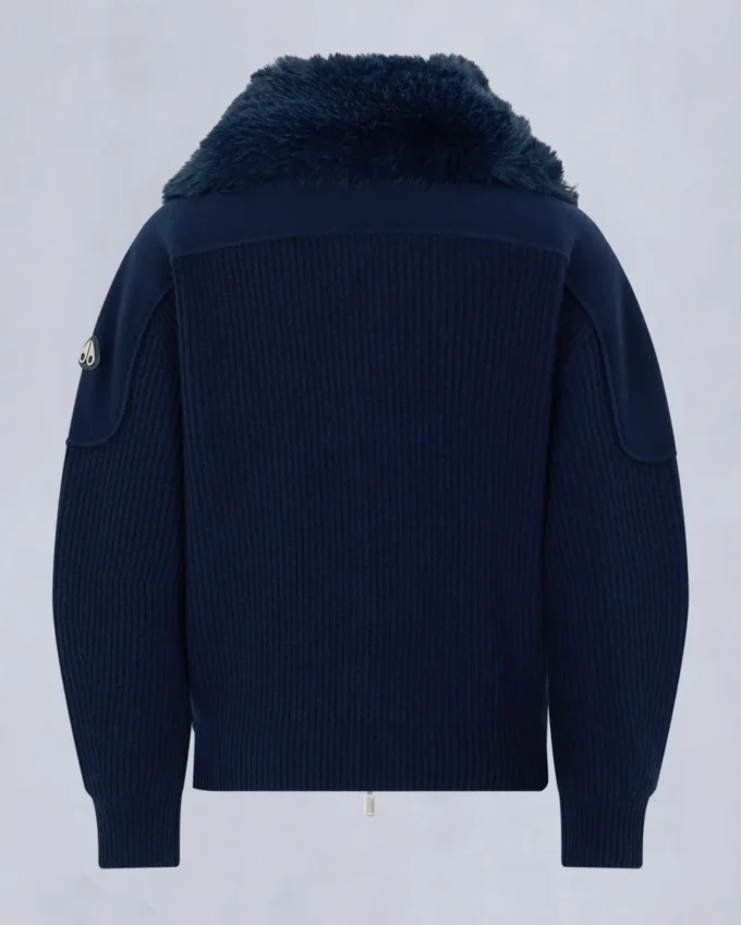 Corina Sweater mit durchgehendem Reißverschluss Corina Sweater mit durchgehendem Reißverschluss