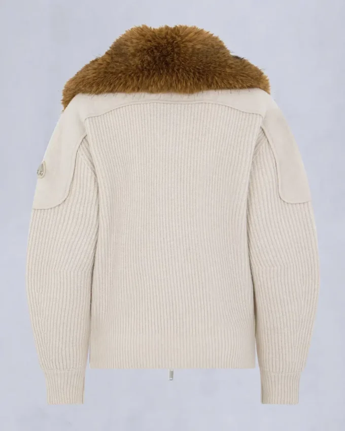 Corina Sweater mit durchgehendem Reißverschluss Corina Sweater mit durchgehendem Reißverschluss