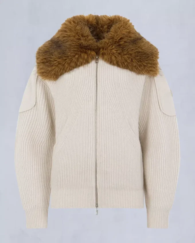 Corina Sweater mit durchgehendem Reißverschluss Corina Sweater mit durchgehendem Reißverschluss