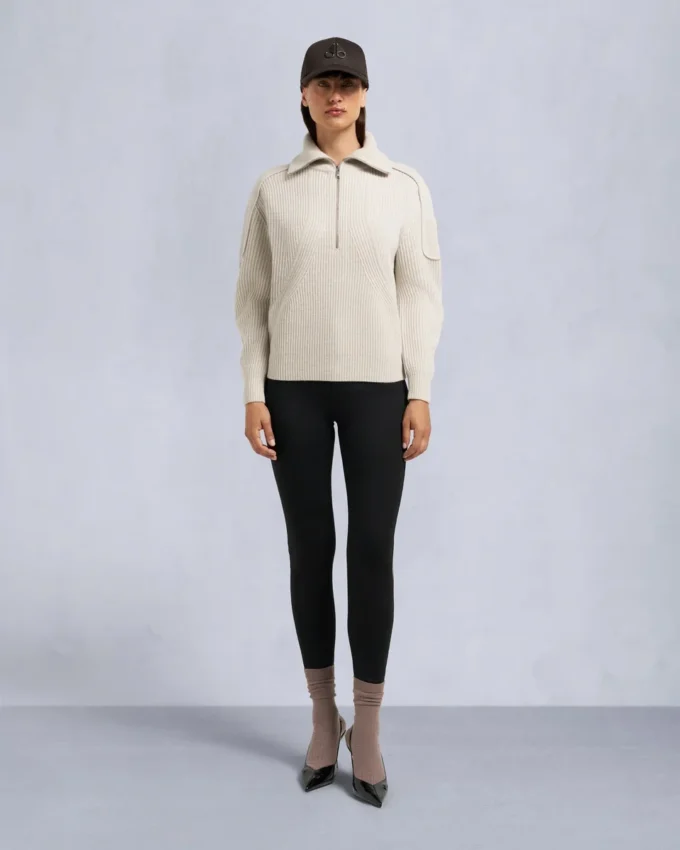 Corina Sweatshirt mit Viertelreißverschluss Corina Sweatshirt mit Viertelreißverschluss