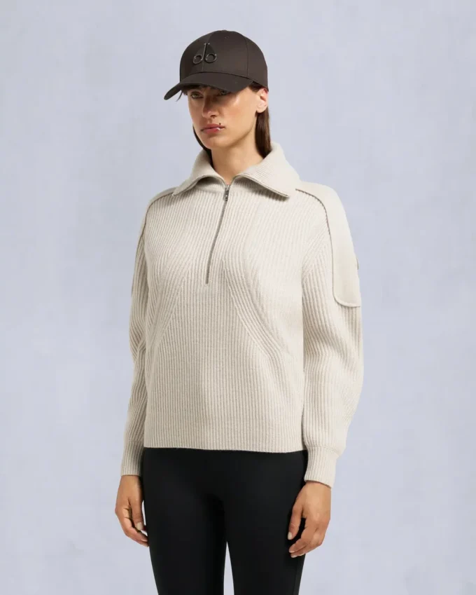 Corina Sweatshirt mit Viertelreißverschluss Corina Sweatshirt mit Viertelreißverschluss