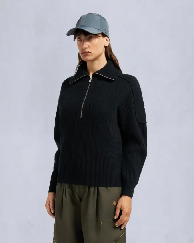 Corina Sweatshirt mit Viertelreißverschluss Corina Sweatshirt mit Viertelreißverschluss