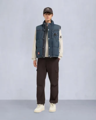 Evisu X Moose Denim Everest Puffer Weste