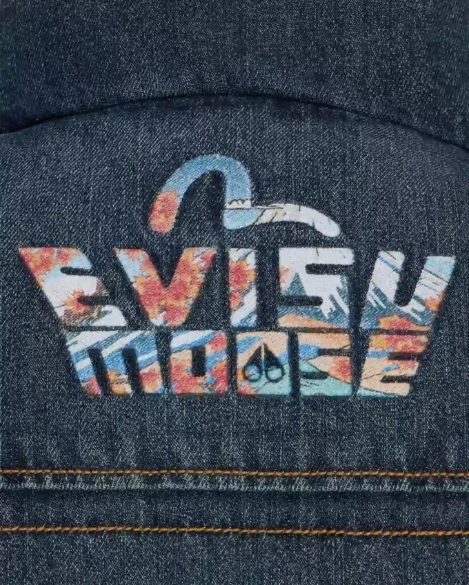 Evisu X Moose Denim Ballistic Bomberjacke