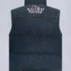 Evisu X Moose Denim Everest Puffer Weste