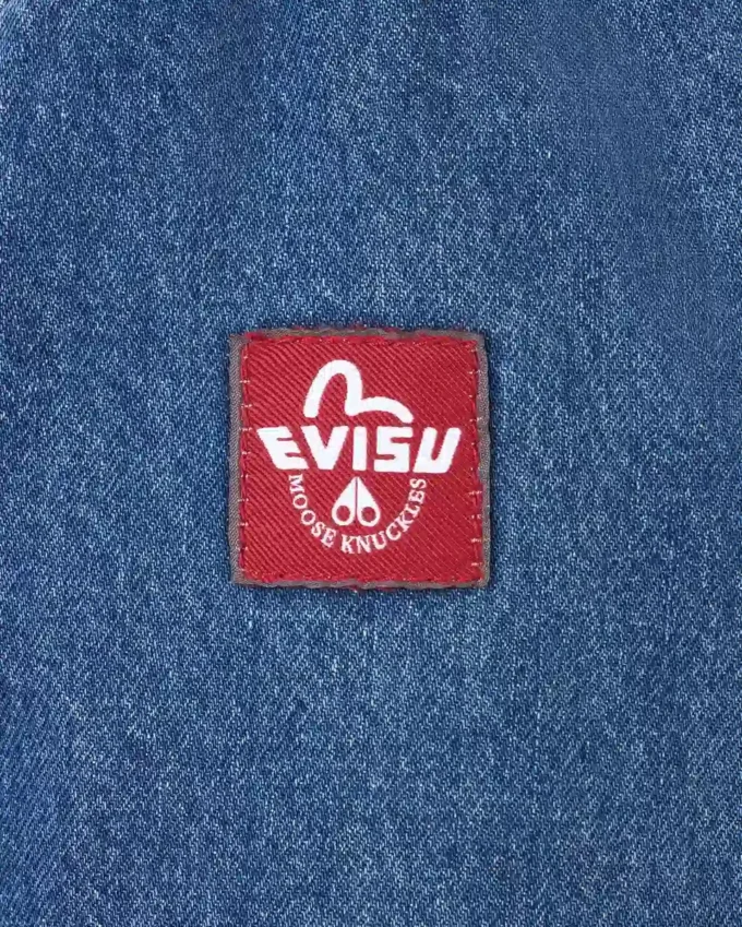 Evisu X Moose Denim Jacke Evisu X Moose Denim Jacke