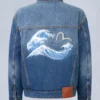 Evisu X Moose Denim Jacke Evisu X Moose Denim Jacke