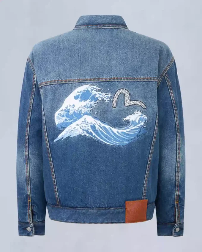 Evisu X Moose Denim Jacke Evisu X Moose Denim Jacke