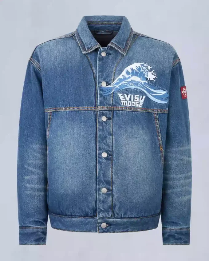 Evisu X Moose Denim Jacke Evisu X Moose Denim Jacke
