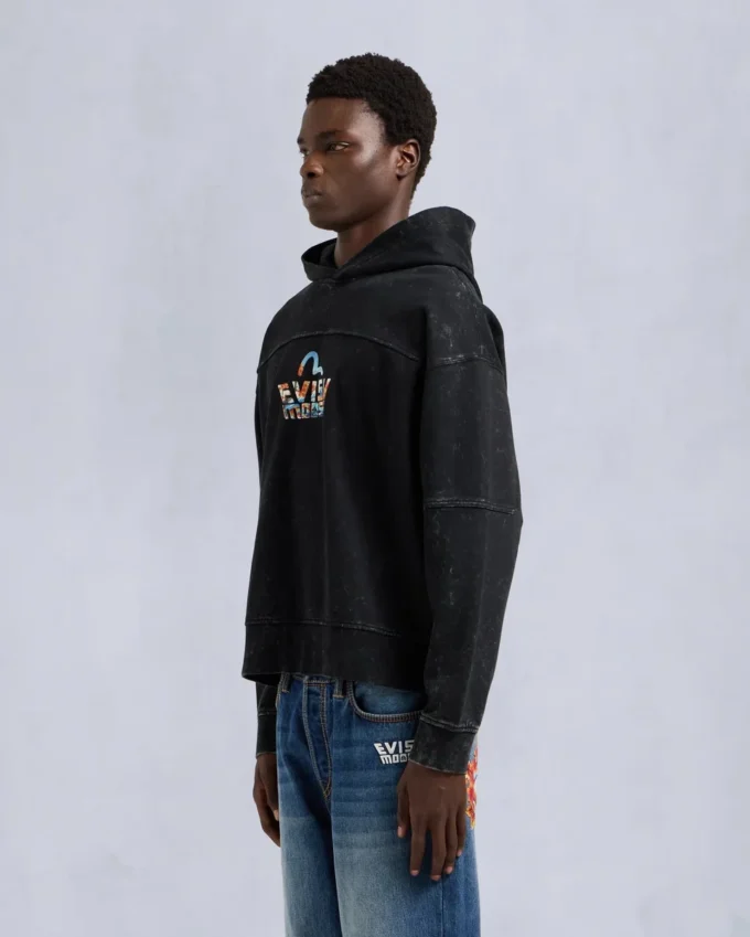 Evisu X Moose Pullover-Hoodie Evisu X Moose Pullover-Hoodie