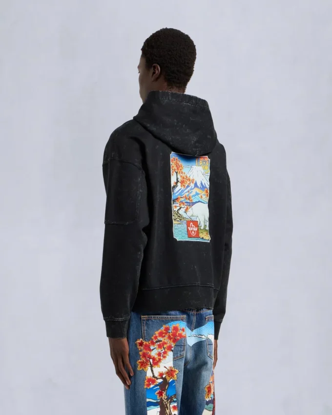 Evisu X Moose Pullover-Hoodie Evisu X Moose Pullover-Hoodie
