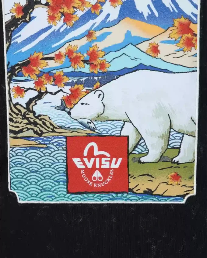 Evisu X Moose Pullover-Hoodie Evisu X Moose Pullover-Hoodie
