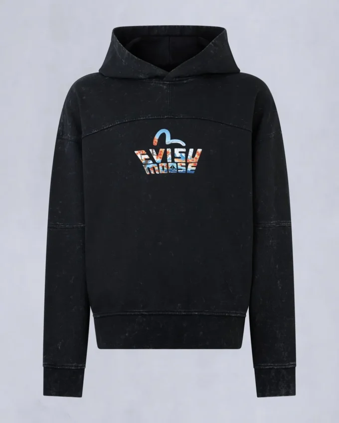 Evisu X Moose Pullover-Hoodie Evisu X Moose Pullover-Hoodie