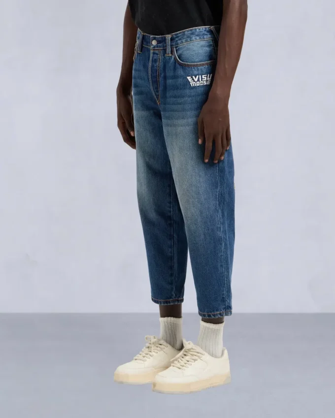 Evisu X Moose Straight Leg Jeans Evisu X Moose Straight Leg Jeans