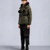 Gold Series Nyluxe Cambria Shearling Trim Jacke